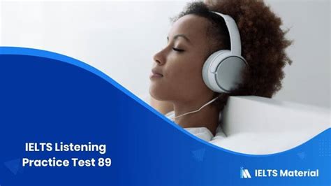 Ielts listening practice test 89 with answer .
